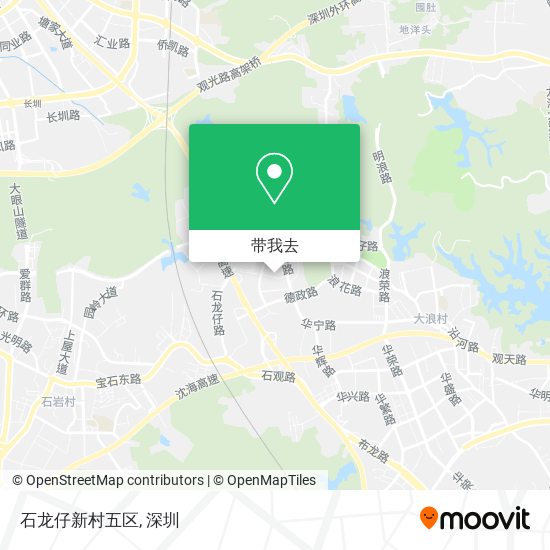 石龙仔新村五区地图