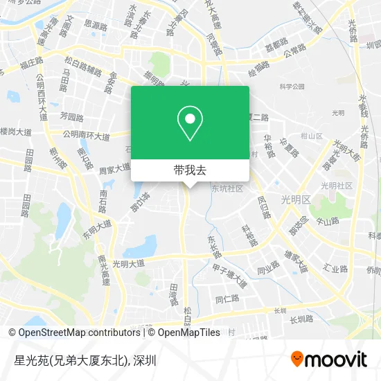 星光苑(兄弟大厦东北)地图