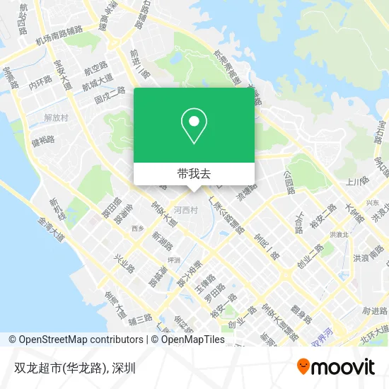 双龙超市(华龙路)地图