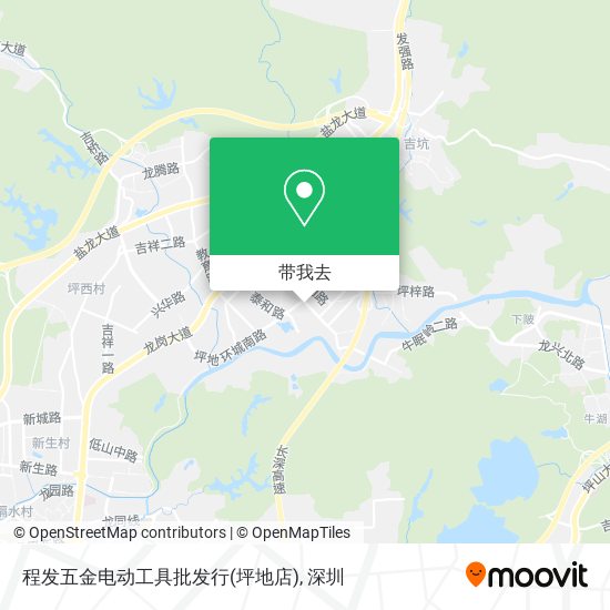 程发五金电动工具批发行(坪地店)地图