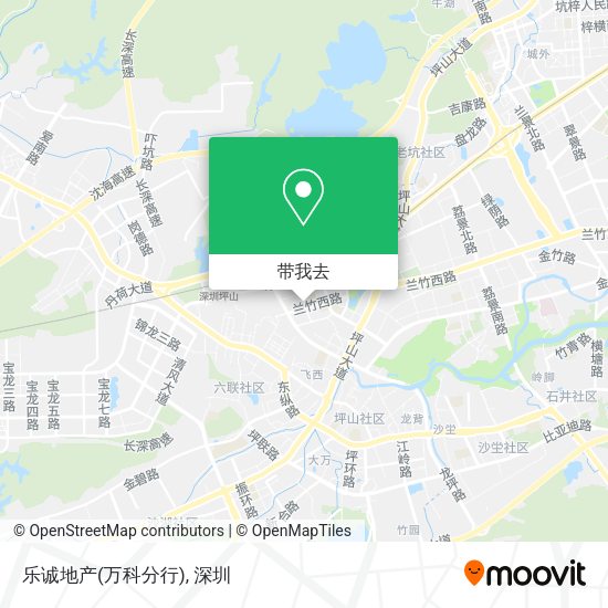 乐诚地产(万科分行)地图
