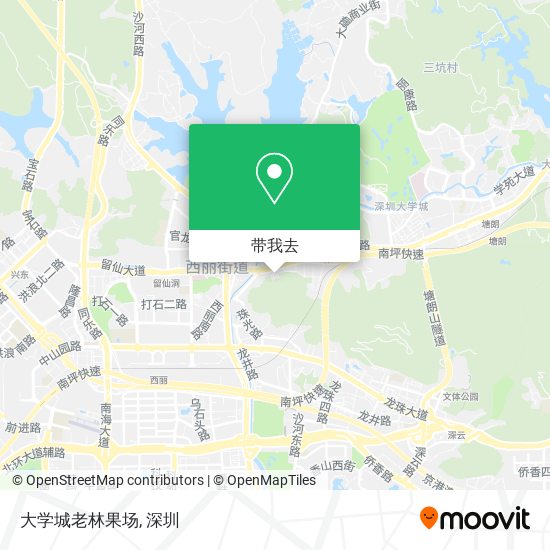 大学城老林果场地图