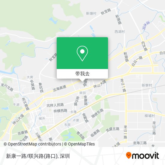 新康一路/联兴路(路口)地图