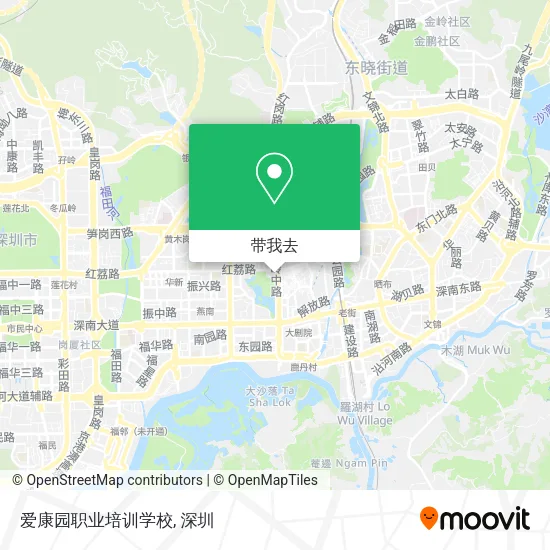 爱康园职业培训学校地图
