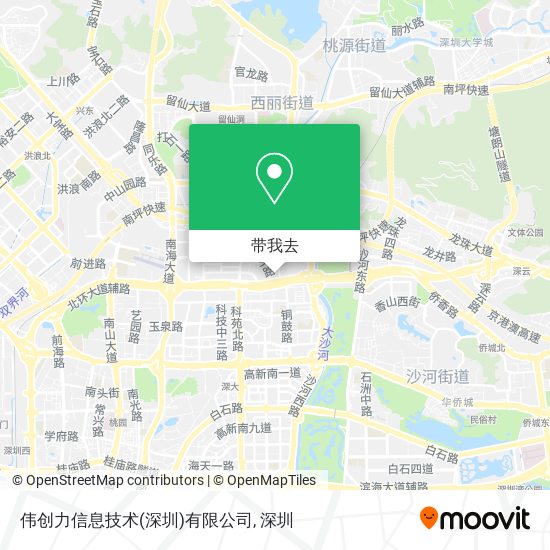 伟创力信息技术(深圳)有限公司地图