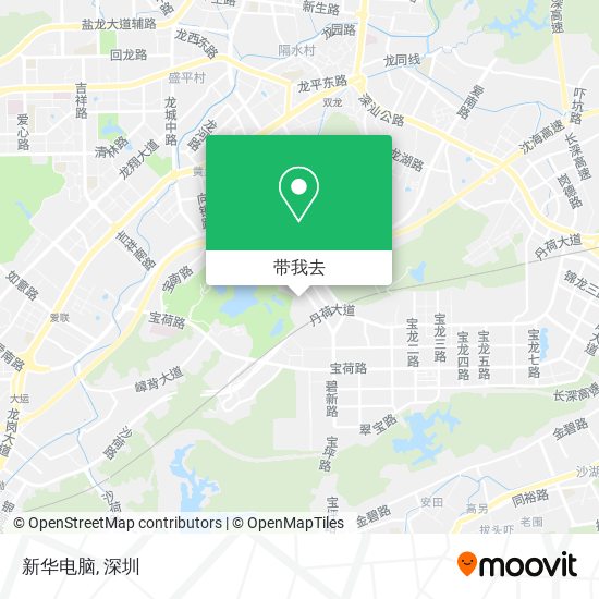 新华电脑地图