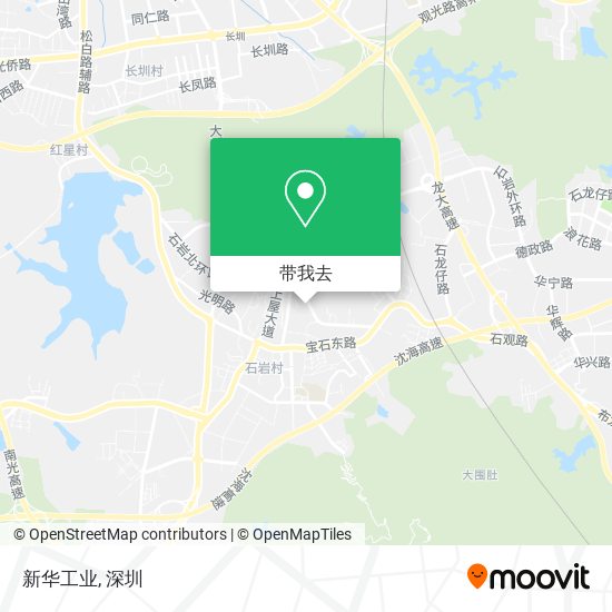 新华工业地图