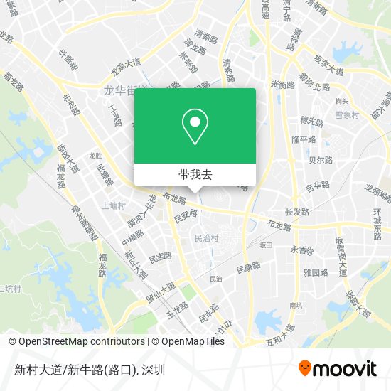 新村大道/新牛路(路口)地图