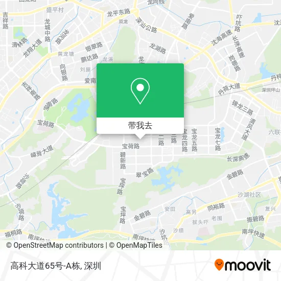 高科大道65号-A栋地图