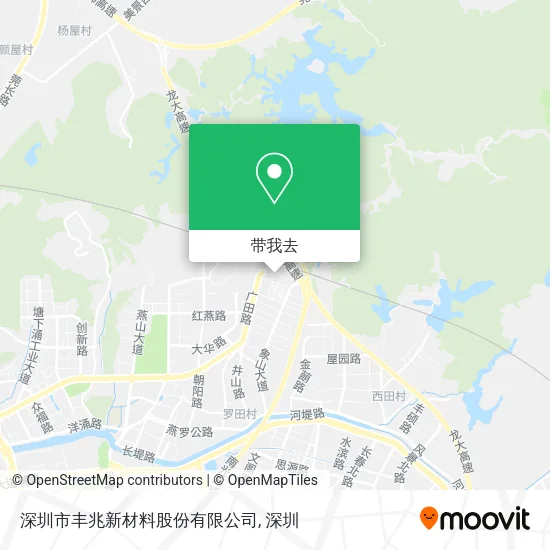 深圳市丰兆新材料股份有限公司地图