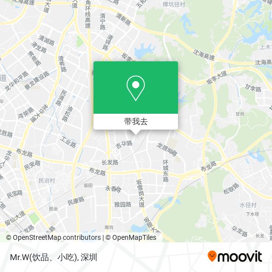 Mr.W(饮品、小吃)地图