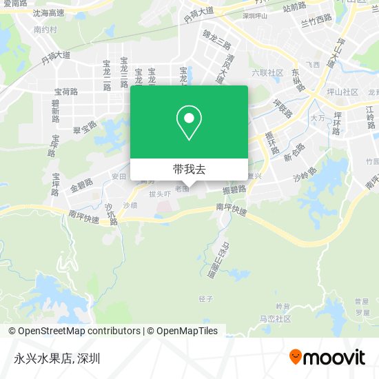 永兴水果店地图