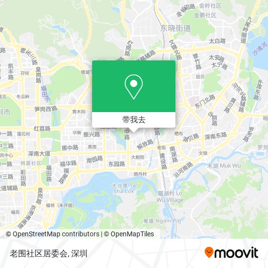 老围社区居委会地图