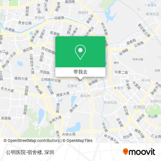 公明医院-宿舍楼地图