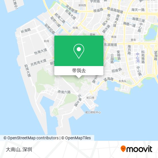 大南山地图