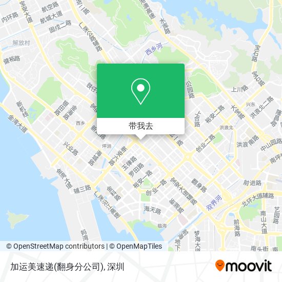 加运美速递(翻身分公司)地图