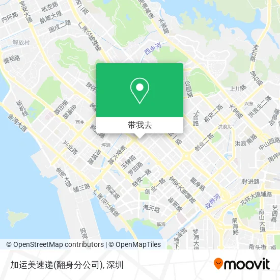 加运美速递(翻身分公司)地图