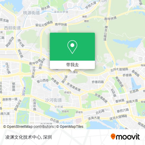 凌渊文化技术中心地图