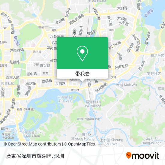 廣東省深圳市羅湖區地图