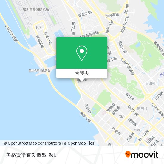 美格烫染直发造型地图