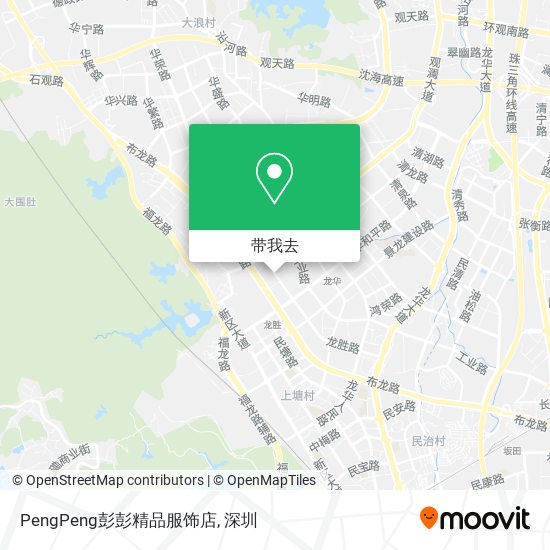 PengPeng彭彭精品服饰店地图