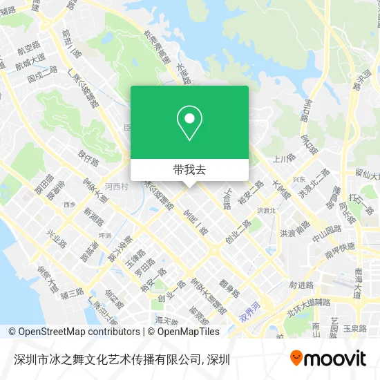深圳市冰之舞文化艺术传播有限公司地图