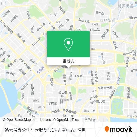 紫云网办公生活云服务商(深圳南山店)地图