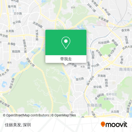 佳丽美发地图