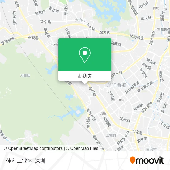 佳利工业区地图