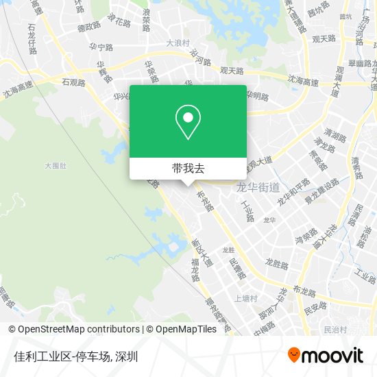 佳利工业区-停车场地图