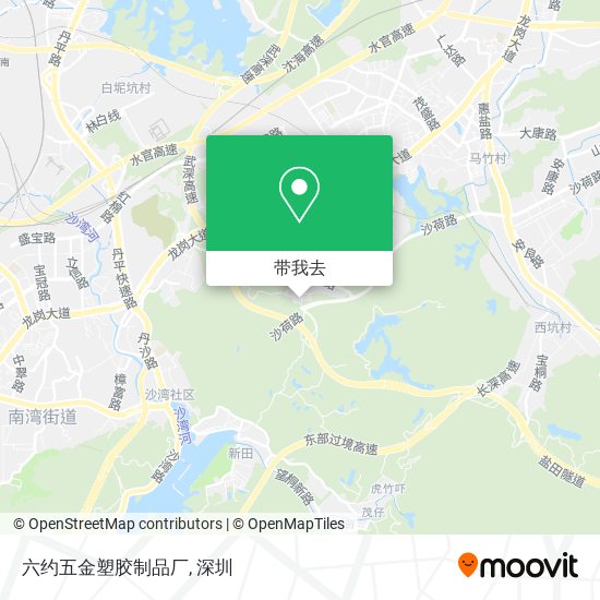 六约五金塑胶制品厂地图