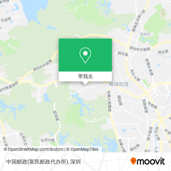 中国邮政(富民邮政代办所)地图
