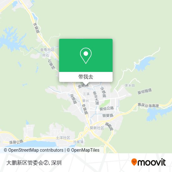 大鹏新区管委会②地图