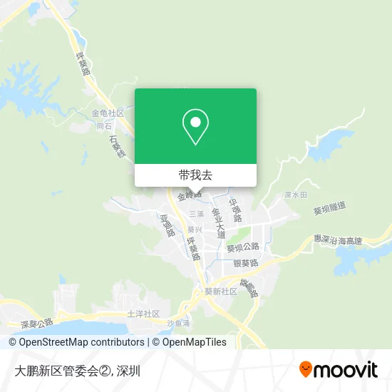 大鹏新区管委会②地图