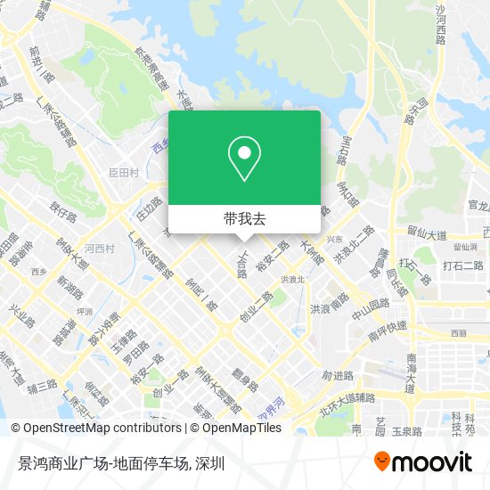 景鸿商业广场-地面停车场地图