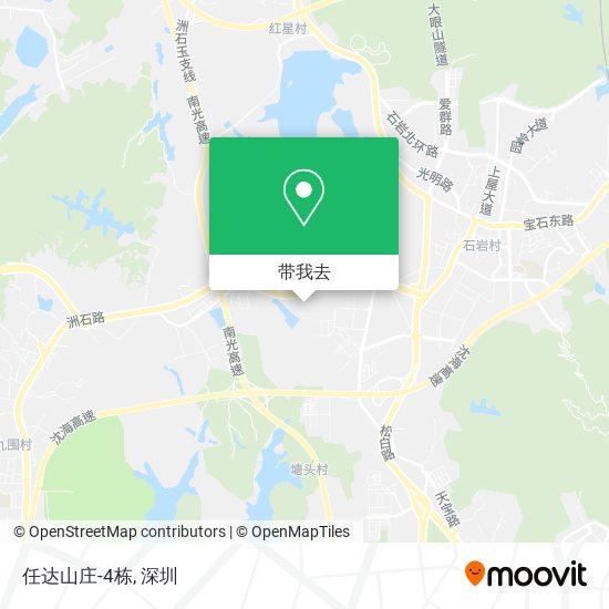 任达山庄-4栋地图