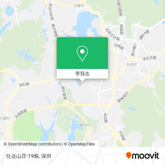 任达山庄-19栋地图