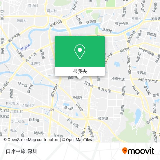 口岸中旅地图
