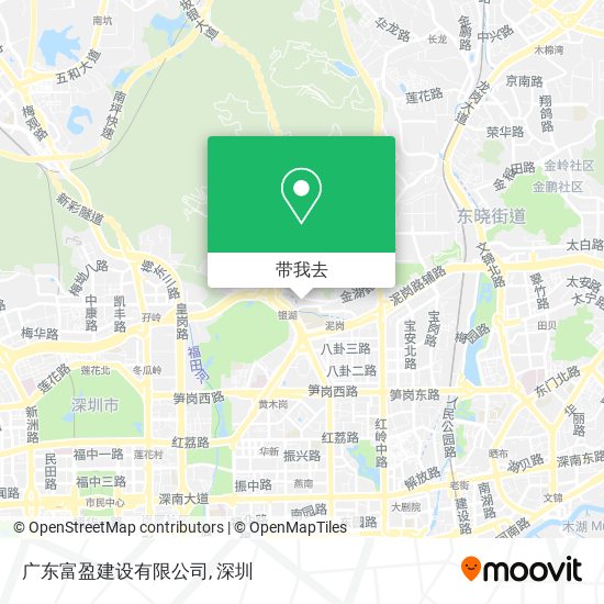 广东富盈建设有限公司地图