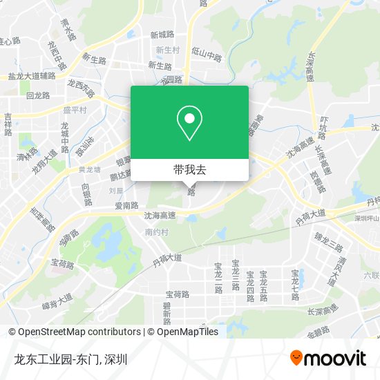 龙东工业园-东门地图
