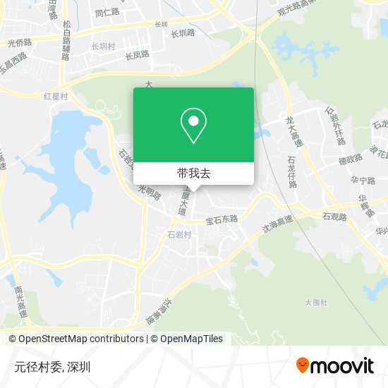 元径村委地图