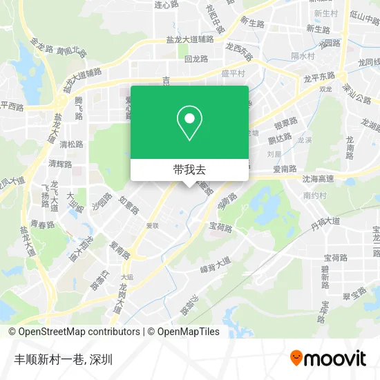 丰顺新村一巷地图
