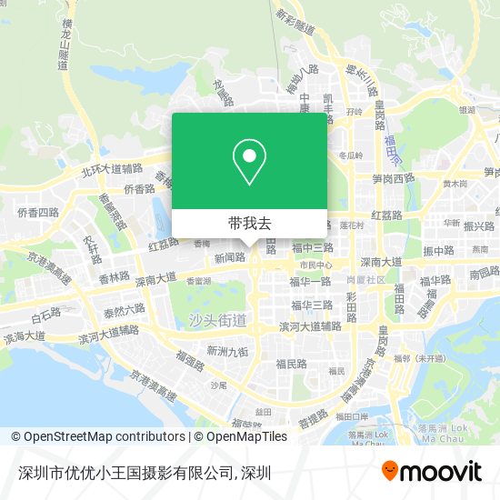 深圳市优优小王国摄影有限公司地图