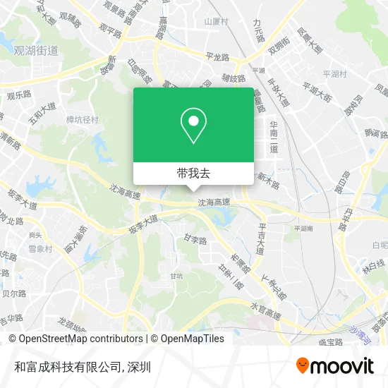 和富成科技有限公司地图