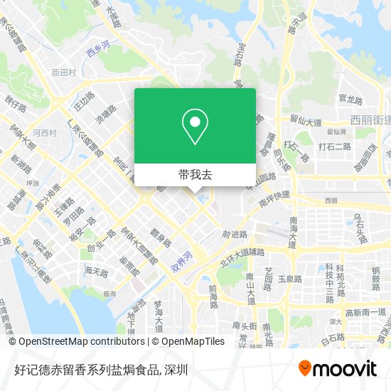 好记德赤留香系列盐焗食品地图