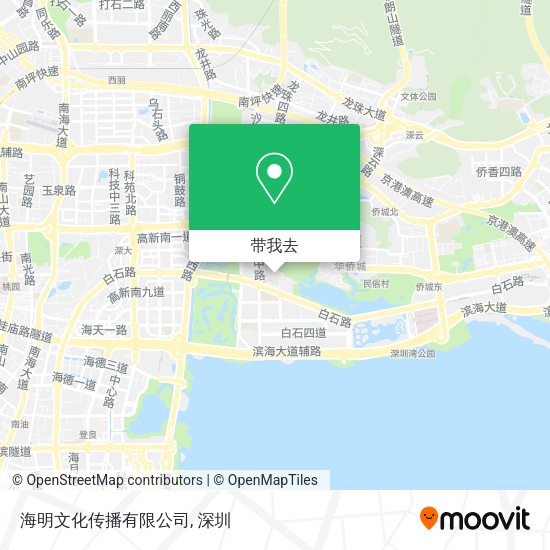 海明文化传播有限公司地图