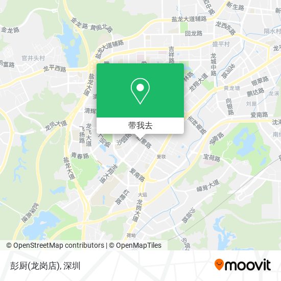 彭厨(龙岗店)地图