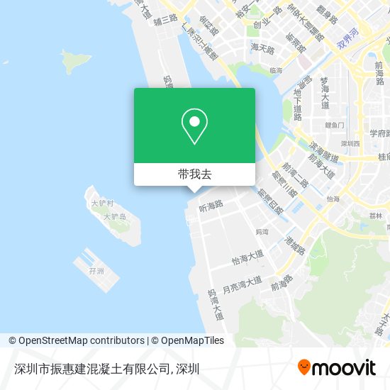 深圳市振惠建混凝土有限公司地图