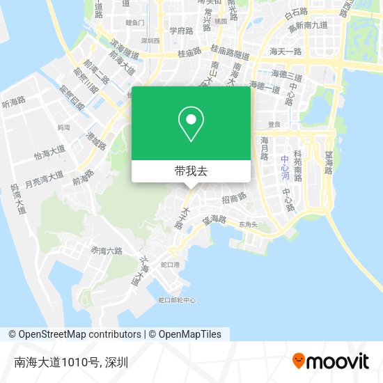 南海大道1010号地图