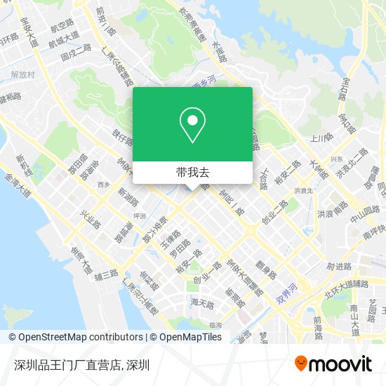 深圳品王门厂直营店地图